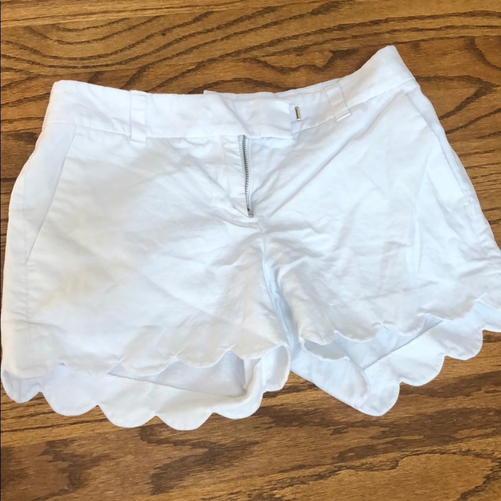 J. Crew Scalloped Shorts